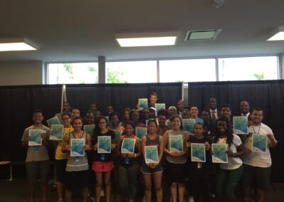Corporate team building success at DTI retreat